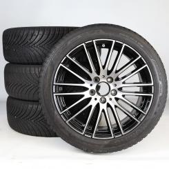 Pack de roues complètes d'hiver alliage 18 pouces avec pneus Kumho pour Classe C 206, Mercedes-Benz d'origine