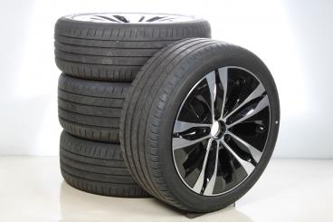 Lot de roues complètes 18 pouces aluminium BRIDGESTONE Classe C 206 