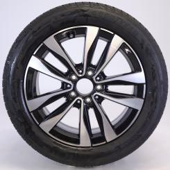 Roue complète alu GOODY/UltraGripPerformance à 5 doubles bra 