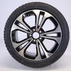 Roue complète aluminium PIRE/SottozeroWinter 3 Jante à 5 dou 