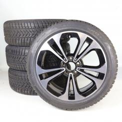Pack de roues complètes d'hiver alliage 18 pouces avec pneus Pirelli pour Classe C 206, Mercedes-Benz d'origine