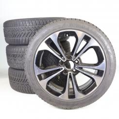 Pack de roues complètes d'hiver alliage 18 pouces avec pneus Goodyear pour Classe C 206, Mercedes-Benz d'origine