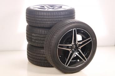Pack jantes alu et pneus GOODY/EagleF1Asymmetric5 AMG-Ra à 5 
