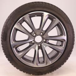 Roue complète alu PIR/SottozeroWinter3 jante à 5 doubles bra 