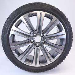 Roue complète alu PIR/SottozeroWinter3 Jante à 10 branches 