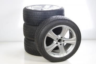 Pack jantes alu et pneus MICHELIN/PilotAlpinPA4 à 5 branches 