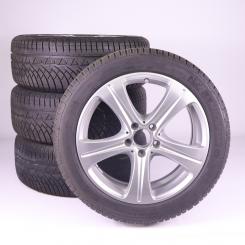 Pack jantes alu et pneus MICHELIN/PilotAlpinPA4 à 5 branches 