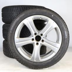 Pack de roues complètes d'hiver alliage 18 pouces avec pneus Pirelli pour Classe E-Coupé 238, Classe E 213, Mercedes-Benz d'origine