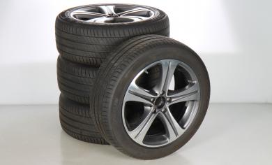 Pack jantes alu et pneus MICHELIN/Primacy3 à 5 branches 