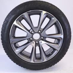 Roue complète alu PIR/SottozeroWinter3 jante à 5 doubles bra 