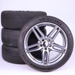 Pack jantes alu et pneus MICHELIN/PilotAlpin5 AMG à 5 double 