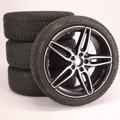 Pack jantes alu et pneus PIR/SottozeroWinter3 AMG à 5 double 