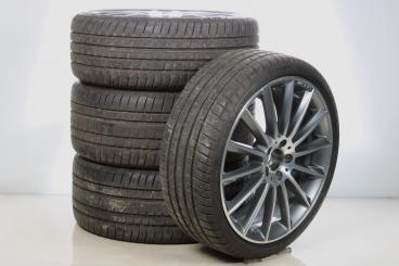 Lot de roues complètes AMG 20 pouces alu Goodyear Classe E 2 