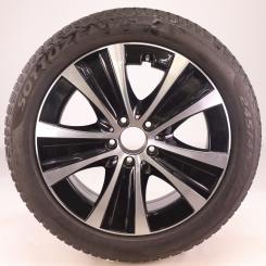 Roue complète alu PIR/SottozeroWinter3 Jante à 5 branches 