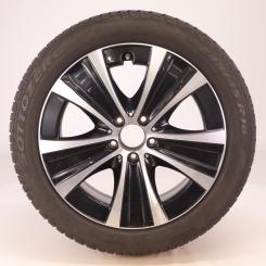 Roue complète alu PIR/SottozeroWinter3 Jante à 5 branches 