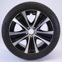 Roue complète alu PIR/SottozeroWinter3 Jante à 5 branches 