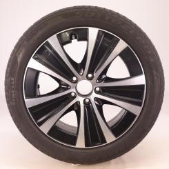 Roue complète alu PIR/SottozeroWinter3 Jante à 5 branches 