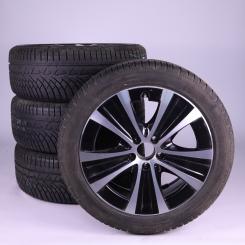 Pack jantes alu et pneus MICHELIN/PilotAlpinPA4 à 5 branches 