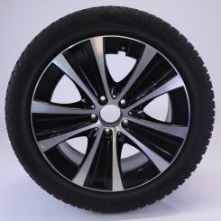 Roue complète alu PIR/SottozeroWinter3 Jante à 5 branches 