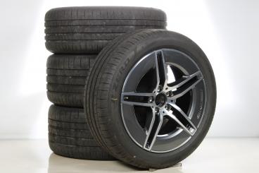 Pack jantes alu et pneus PIR/P ZEROIA AMG à 5 doubles branch 