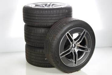 Pack jantes alu et pneus PIR/P ZEROIA AMG à 5 doubles branch 