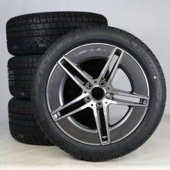 Pack de roues complètes d'hiver alliage 19 pouces avec pneus Pirelli pour Classe E 214, Mercedes-AMG d'origine