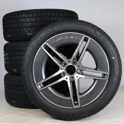 Pack de roues complètes d'hiver alliage 19 pouces avec pneus Pirelli pour Classe E 214, Mercedes-AMG d'origine