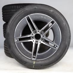 Pack de roues complètes d'été alliage 18 pouces avec pneus Hankook pour Classe E 214, Mercedes-AMG d'origine