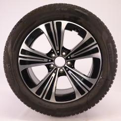 Roue complète alu PIRELLI/Winter Cinturato 2 jante à 5 branc 