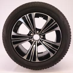 Roue complète alu PIRELLI/Winter Cinturato 2 jante à 5 branc 