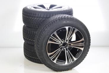 Lot de roues complètes alu 18 pouces Classe E DUNLOP 214 