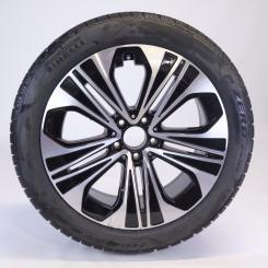 Roue complète alu PIRELLI/P Zero Winter jante à 5 branches 