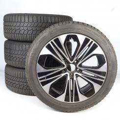 Pack de roues complètes d'hiver alliage 19 pouces avec pneus Continental pour Classe E 214, Mercedes-Benz d'origine