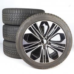 Pack de roues complètes d'hiver alliage 19 pouces avec pneus Continental pour Classe E 214, Mercedes-Benz d'origine