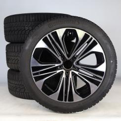 Pack de roues complètes d'hiver alliage 19 pouces avec pneus Continental pour Classe E 214, Mercedes-Benz d'origine