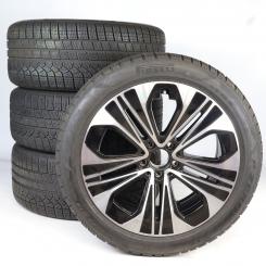 Pack de roues complètes d'hiver alliage 19 pouces avec pneus Pirelli pour Classe E 214, Mercedes-Benz d'origine