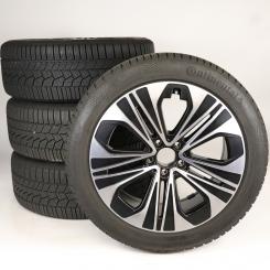 Pack de roues complètes d'hiver alliage 19 pouces avec pneus Continental pour Classe E 214, Mercedes-Benz d'origine