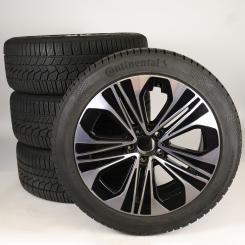 Pack de roues complètes d'hiver alliage 19 pouces avec pneus Continental pour Classe E 214, Mercedes-Benz d'origine