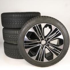 Pack de roues complètes d'hiver alliage 19 pouces avec pneus Continental pour Classe E 214, Mercedes-Benz d'origine