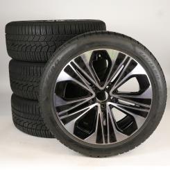 Pack de roues complètes d'hiver alliage 19 pouces avec pneus Continental pour Classe E 214, Mercedes-Benz d'origine