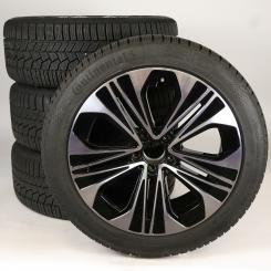 Pack de roues complètes d'hiver alliage 19 pouces avec pneus Continental pour Classe E 214, Mercedes-Benz d'origine
