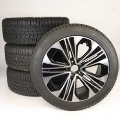 Pack de roues complètes d'hiver alliage 19 pouces avec pneus Continental pour Classe E 214, Mercedes-Benz d'origine