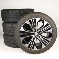 Pack de roues complètes d'hiver alliage 19 pouces avec pneus Continental pour Classe E 214, Mercedes-Benz d'origine