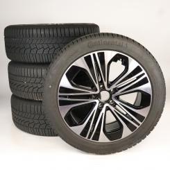 Pack de roues complètes d'hiver alliage 19 pouces avec pneus Continental pour Classe E 214, Mercedes-Benz d'origine