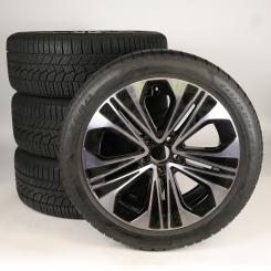 Pack de roues complètes d'hiver alliage 19 pouces avec pneus Continental pour Classe E 214, Mercedes-Benz d'origine