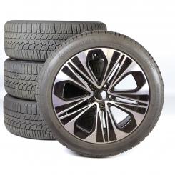 Pack de roues complètes d'hiver alliage 19 pouces avec pneus Continental pour Classe E 214, Mercedes-Benz d'origine