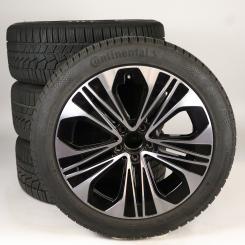 Pack de roues complètes d'hiver alliage 19 pouces avec pneus Continental pour Classe E 214, Mercedes-Benz d'origine