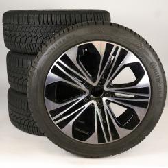 Pack de roues complètes d'hiver alliage 19 pouces avec pneus Continental pour Classe E 214, Mercedes-Benz d'origine