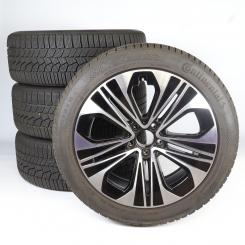 Pack de roues complètes d'hiver alliage 19 pouces avec pneus Continental pour Classe E 214, Mercedes-Benz d'origine