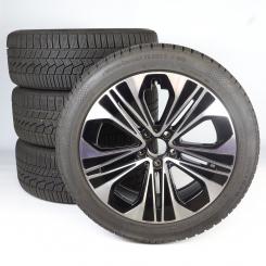 Pack de roues complètes d'hiver alliage 19 pouces avec pneus Continental pour Classe E 214, Mercedes-Benz d'origine